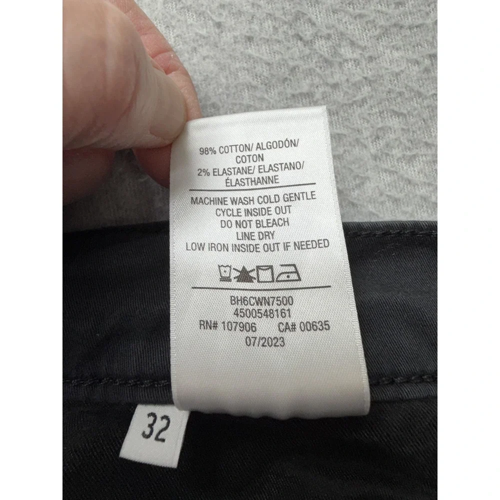 Hudson Bootcut Jeans Womens 32 Black High Rise Stretch Dark Wash Denim‎